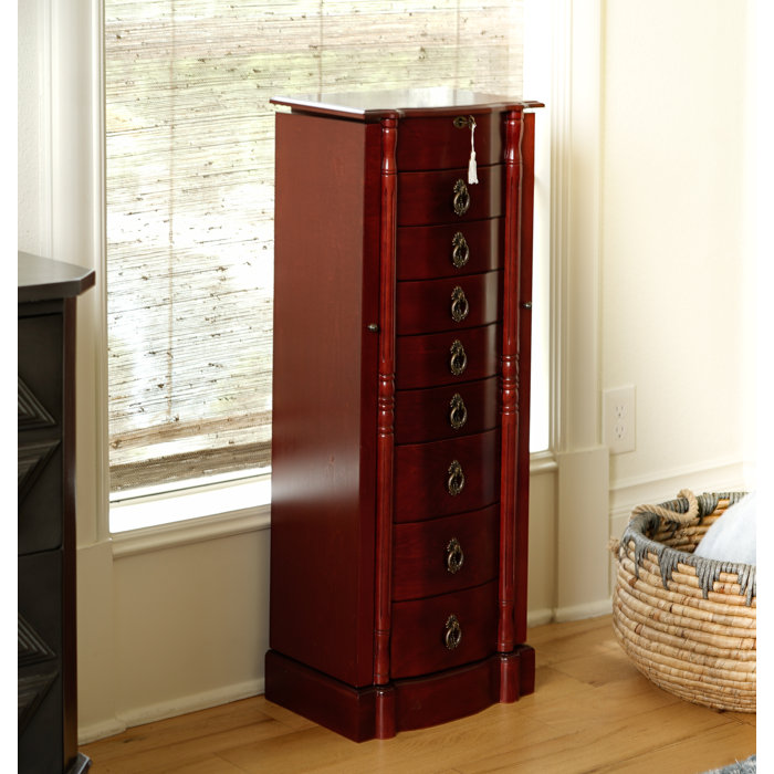 Astoria Grand Kennell 14'' Wide Freestanding Jewelry Armoire & Reviews